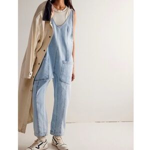 NWT Free People We The Free High Roller Jumpsuit
